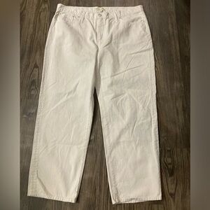 NWOT Madewell X Donni Women’s Size 33 Off-White Jeans